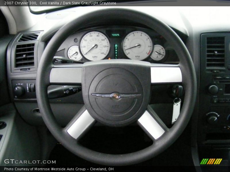 Cool Vanilla / Dark Slate Gray/Light Graystone 2007 Chrysler 300