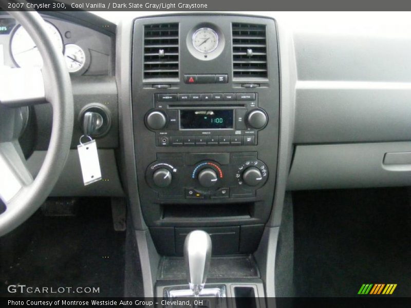 Cool Vanilla / Dark Slate Gray/Light Graystone 2007 Chrysler 300