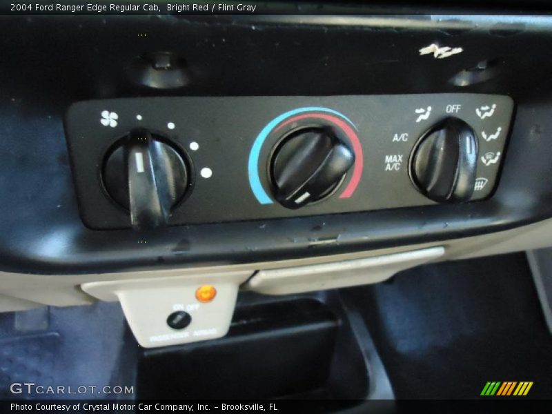 Bright Red / Flint Gray 2004 Ford Ranger Edge Regular Cab