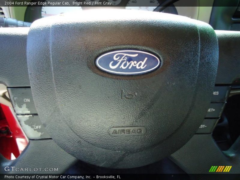 Bright Red / Flint Gray 2004 Ford Ranger Edge Regular Cab