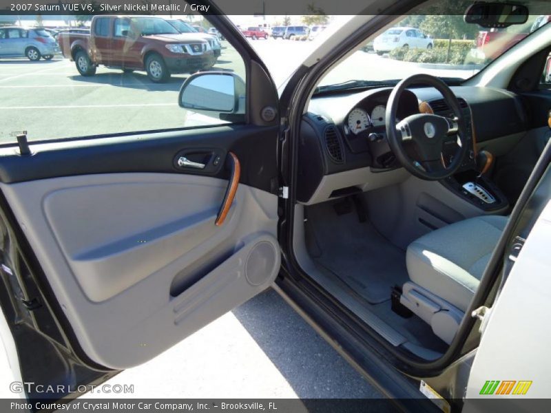 Silver Nickel Metallic / Gray 2007 Saturn VUE V6