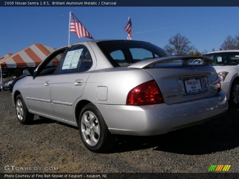 Brilliant Aluminum Metallic / Charcoal 2006 Nissan Sentra 1.8 S