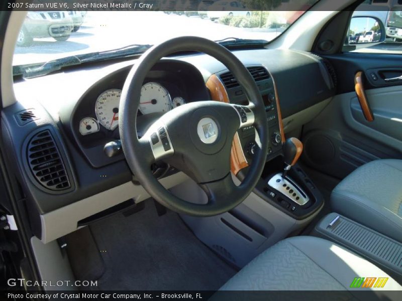Silver Nickel Metallic / Gray 2007 Saturn VUE V6