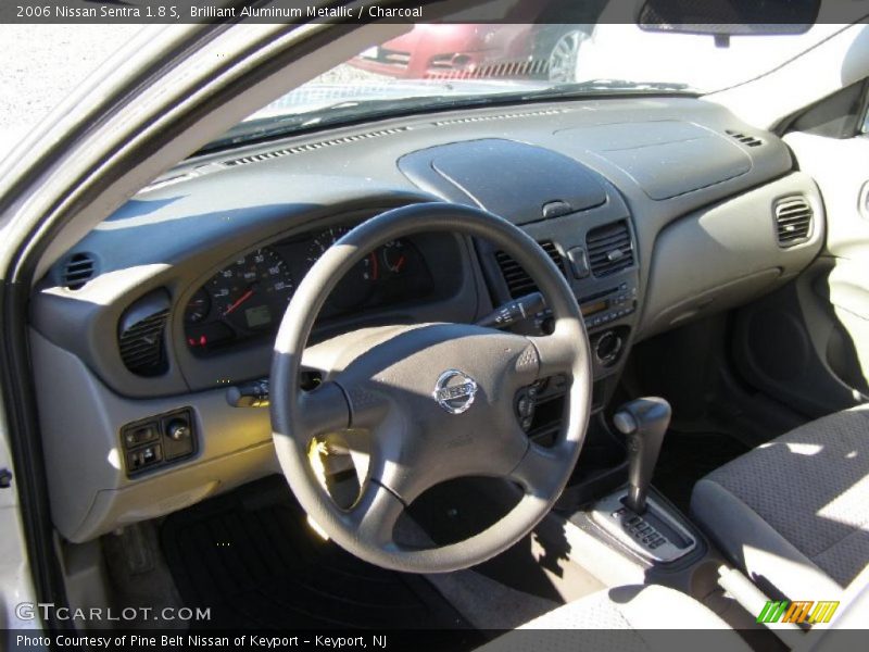 Brilliant Aluminum Metallic / Charcoal 2006 Nissan Sentra 1.8 S