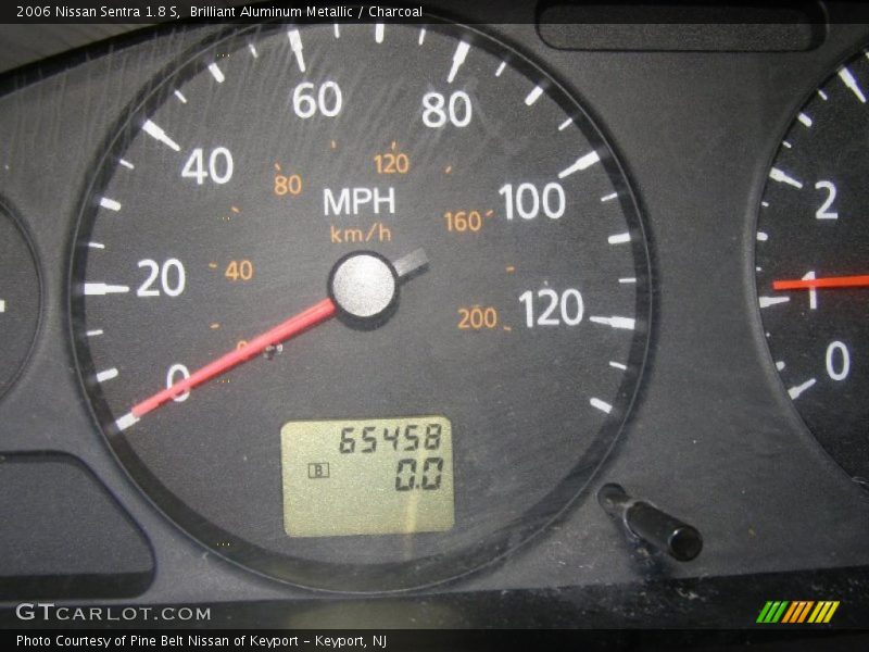 Brilliant Aluminum Metallic / Charcoal 2006 Nissan Sentra 1.8 S