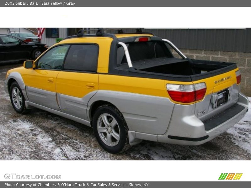  2003 Baja  Baja Yellow