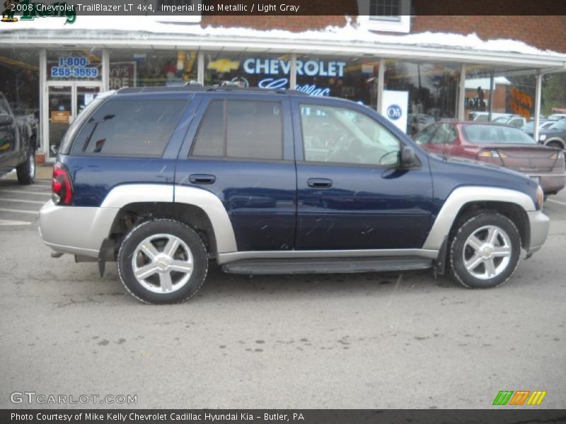 Imperial Blue Metallic / Light Gray 2008 Chevrolet TrailBlazer LT 4x4