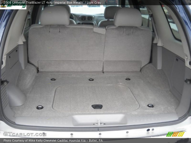 Imperial Blue Metallic / Light Gray 2008 Chevrolet TrailBlazer LT 4x4