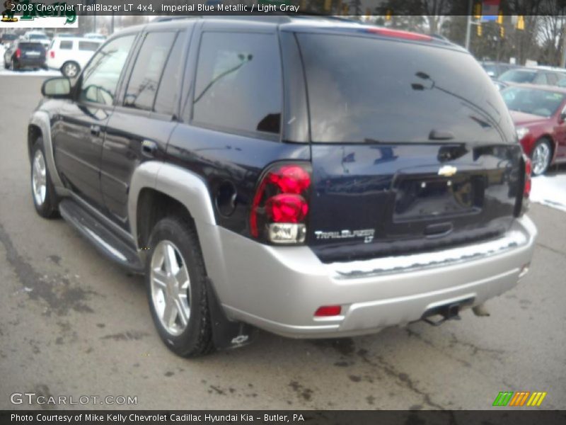 Imperial Blue Metallic / Light Gray 2008 Chevrolet TrailBlazer LT 4x4