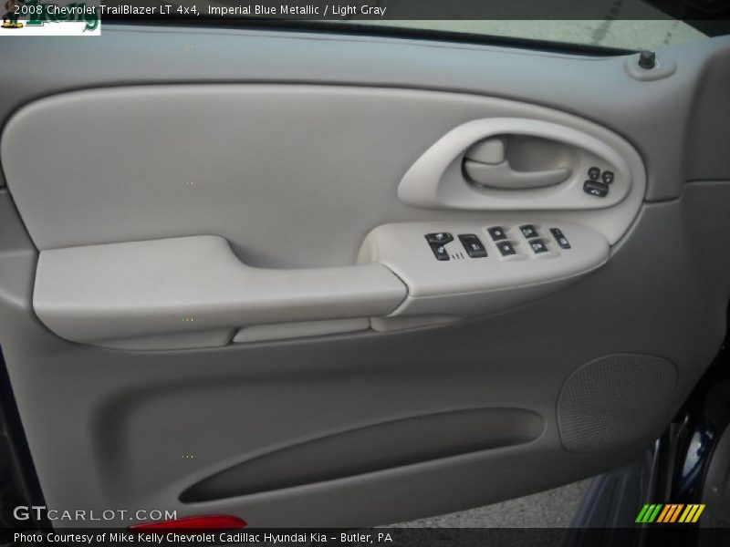 Imperial Blue Metallic / Light Gray 2008 Chevrolet TrailBlazer LT 4x4
