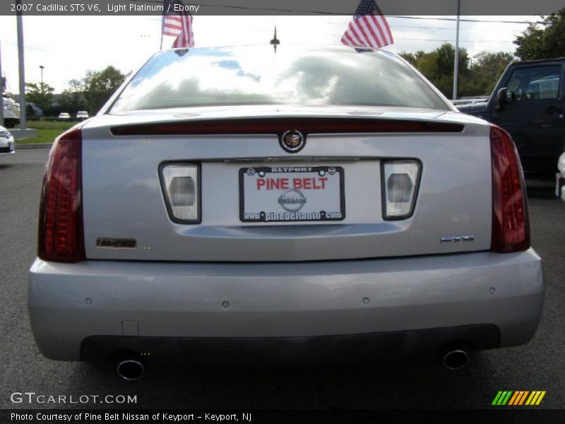 Light Platinum / Ebony 2007 Cadillac STS V6