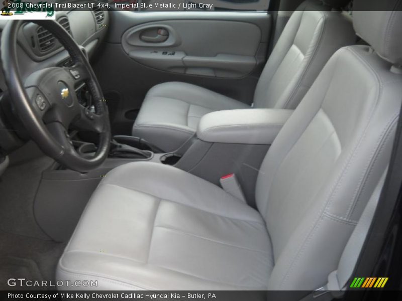 Imperial Blue Metallic / Light Gray 2008 Chevrolet TrailBlazer LT 4x4