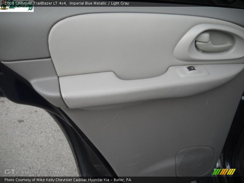 Imperial Blue Metallic / Light Gray 2008 Chevrolet TrailBlazer LT 4x4