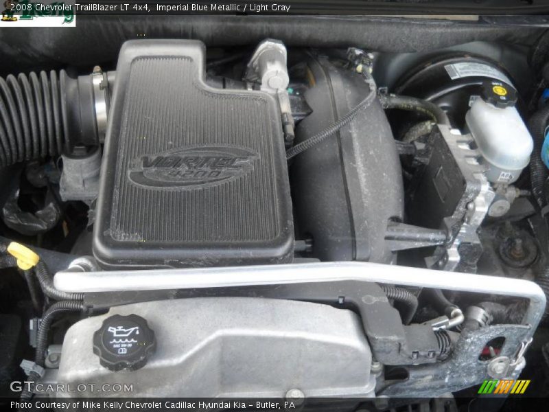 Imperial Blue Metallic / Light Gray 2008 Chevrolet TrailBlazer LT 4x4