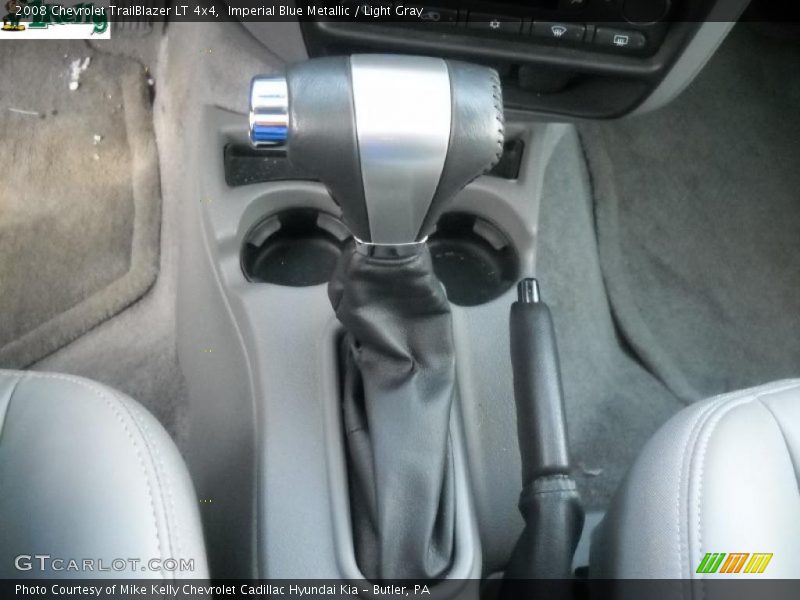 Imperial Blue Metallic / Light Gray 2008 Chevrolet TrailBlazer LT 4x4