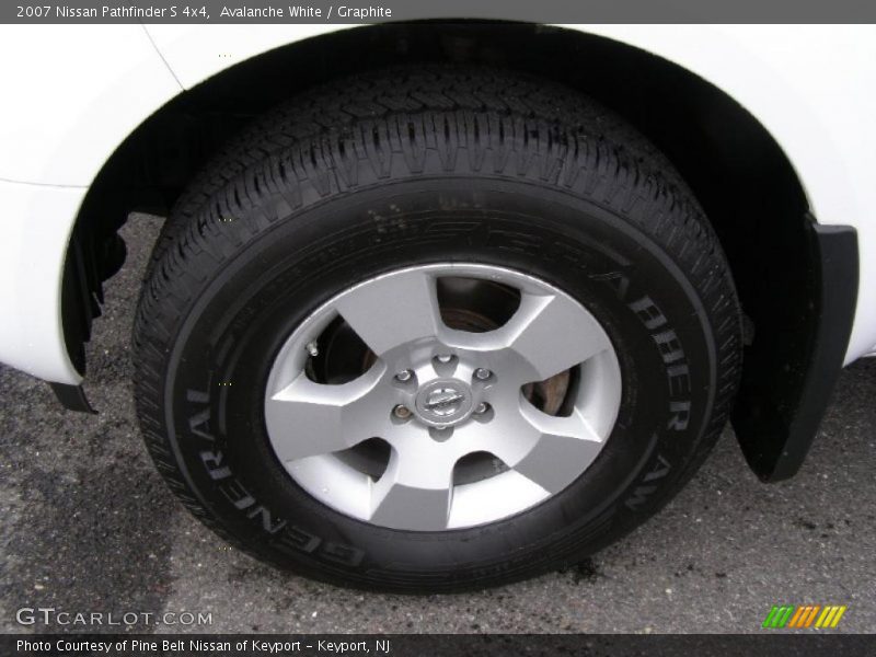 Avalanche White / Graphite 2007 Nissan Pathfinder S 4x4