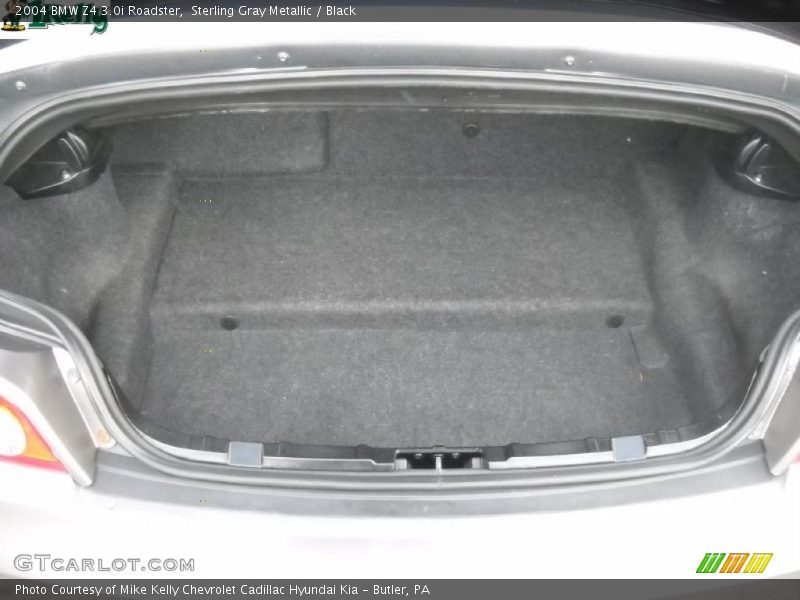 Sterling Gray Metallic / Black 2004 BMW Z4 3.0i Roadster
