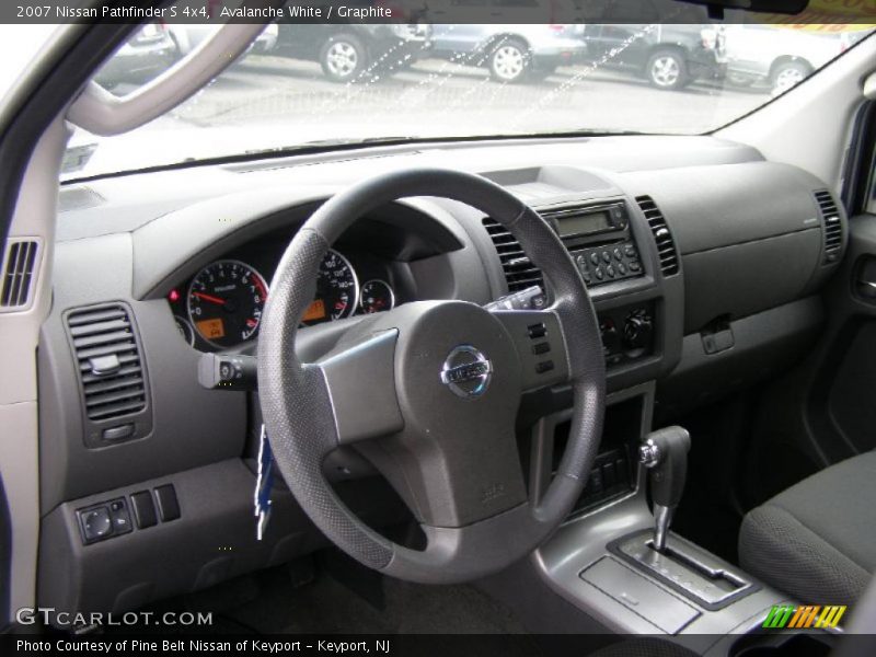 Avalanche White / Graphite 2007 Nissan Pathfinder S 4x4