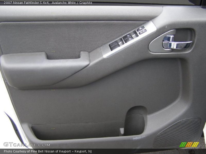 Avalanche White / Graphite 2007 Nissan Pathfinder S 4x4