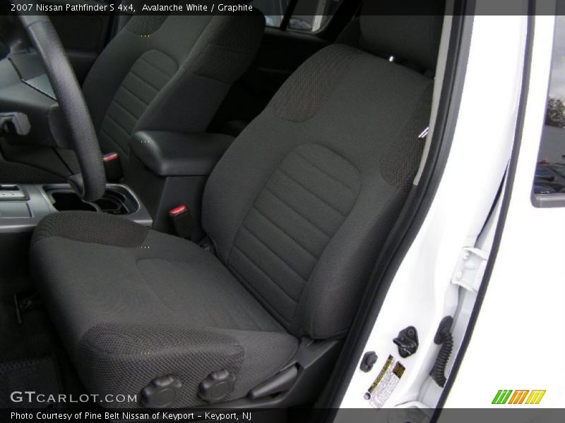 Avalanche White / Graphite 2007 Nissan Pathfinder S 4x4