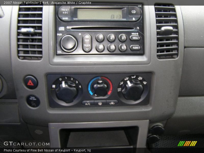 Avalanche White / Graphite 2007 Nissan Pathfinder S 4x4