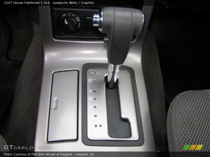 Avalanche White / Graphite 2007 Nissan Pathfinder S 4x4