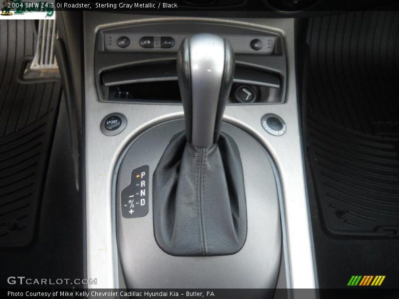 Sterling Gray Metallic / Black 2004 BMW Z4 3.0i Roadster