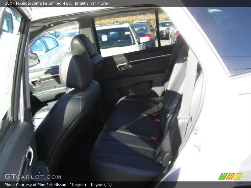 Bright Silver / Gray 2007 Hyundai Santa Fe Limited 4WD