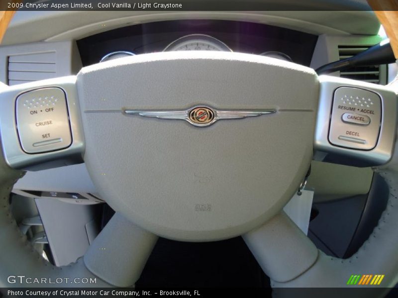 Cool Vanilla / Light Graystone 2009 Chrysler Aspen Limited