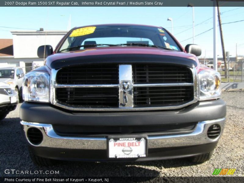 Inferno Red Crystal Pearl / Medium Slate Gray 2007 Dodge Ram 1500 SXT Regular Cab
