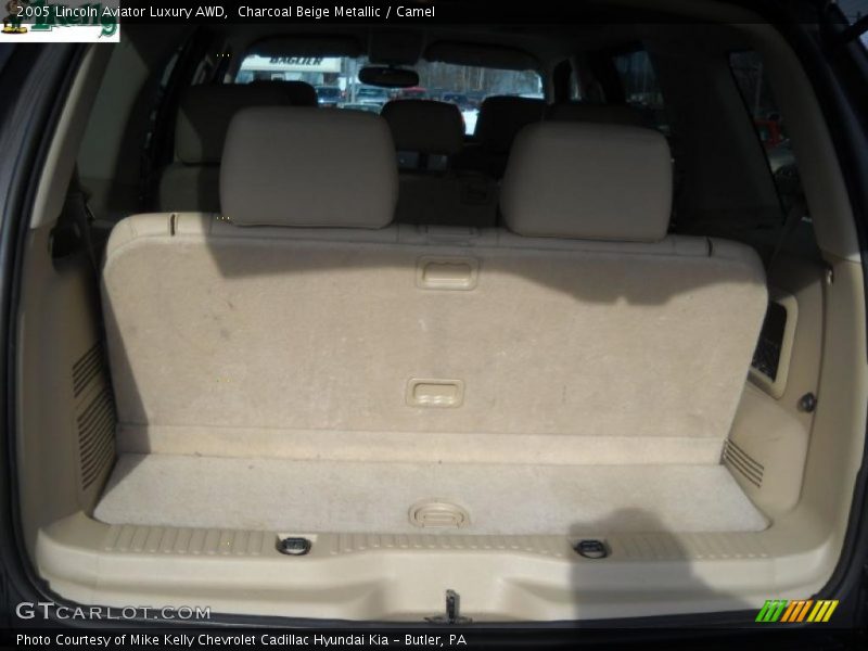 Charcoal Beige Metallic / Camel 2005 Lincoln Aviator Luxury AWD
