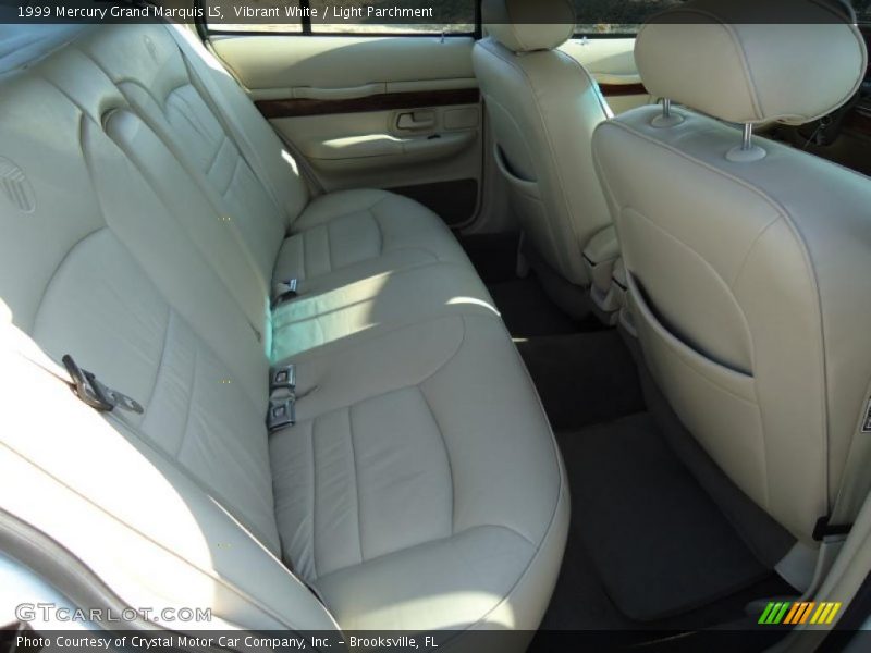Vibrant White / Light Parchment 1999 Mercury Grand Marquis LS