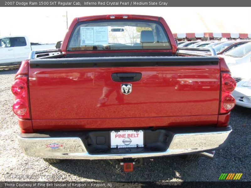 Inferno Red Crystal Pearl / Medium Slate Gray 2007 Dodge Ram 1500 SXT Regular Cab