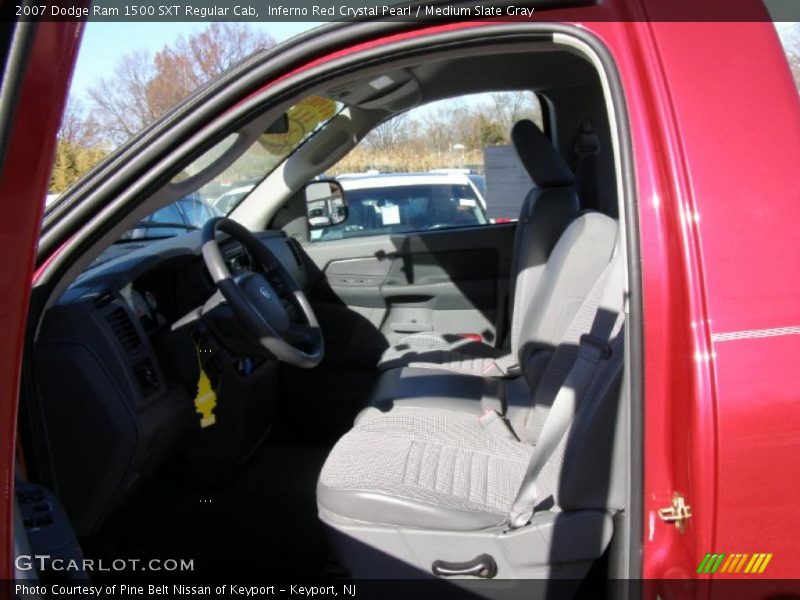 Inferno Red Crystal Pearl / Medium Slate Gray 2007 Dodge Ram 1500 SXT Regular Cab