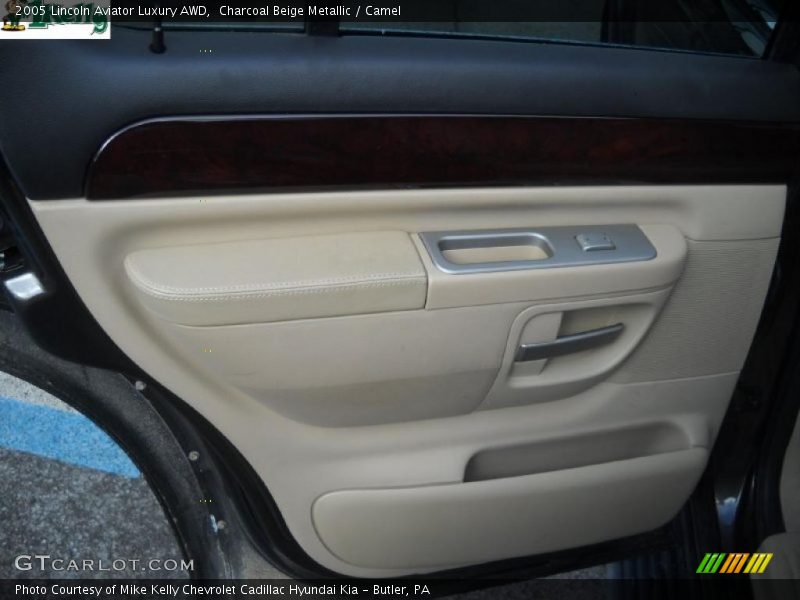 Charcoal Beige Metallic / Camel 2005 Lincoln Aviator Luxury AWD
