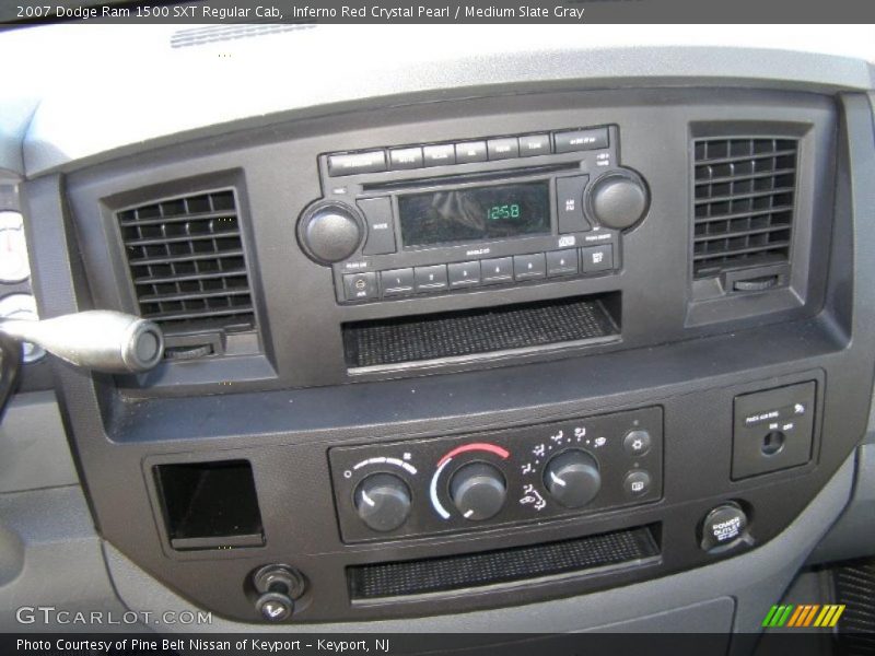 Inferno Red Crystal Pearl / Medium Slate Gray 2007 Dodge Ram 1500 SXT Regular Cab