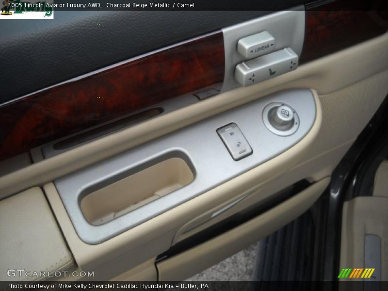 Charcoal Beige Metallic / Camel 2005 Lincoln Aviator Luxury AWD