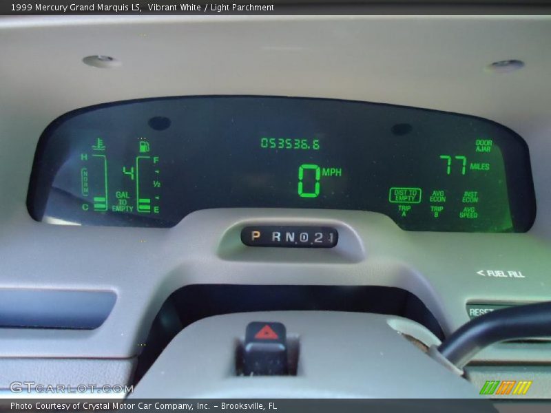  1999 Grand Marquis LS LS Gauges