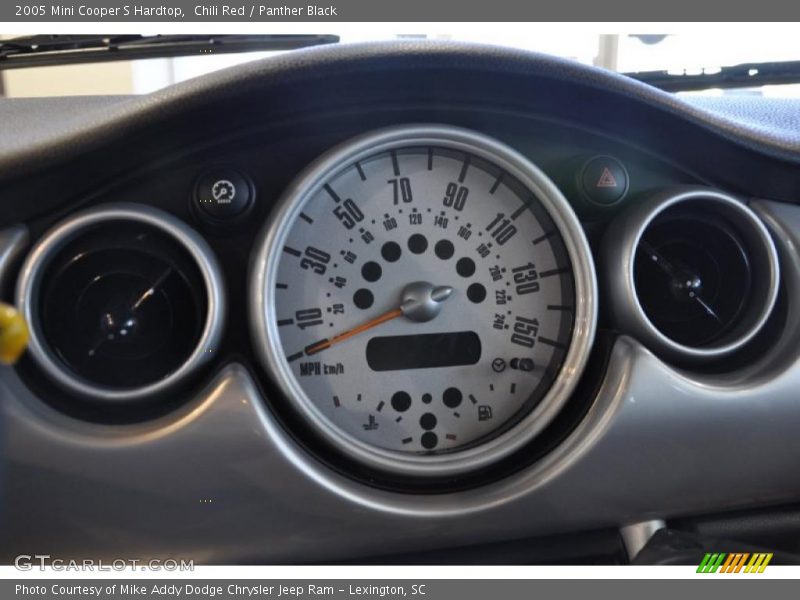 Chili Red / Panther Black 2005 Mini Cooper S Hardtop