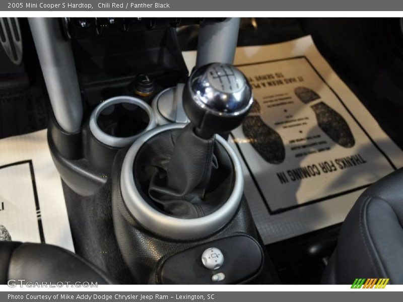 Chili Red / Panther Black 2005 Mini Cooper S Hardtop