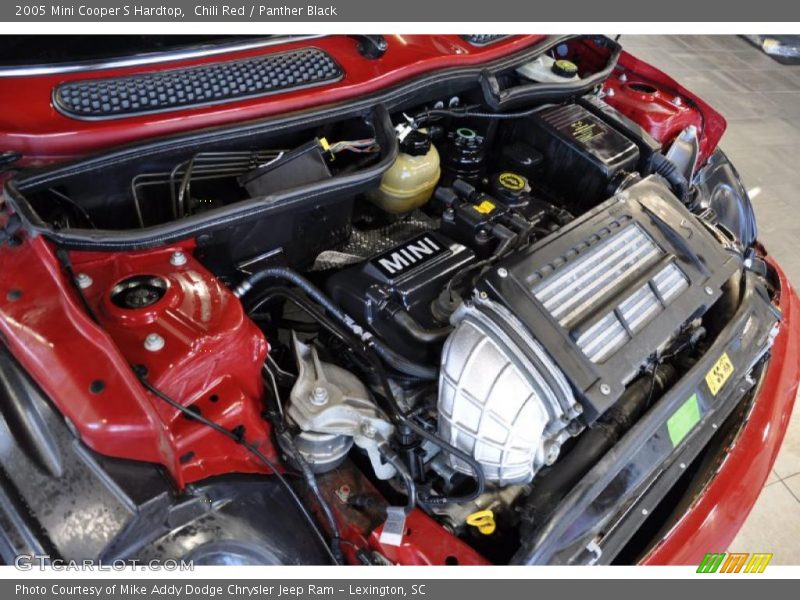 Chili Red / Panther Black 2005 Mini Cooper S Hardtop