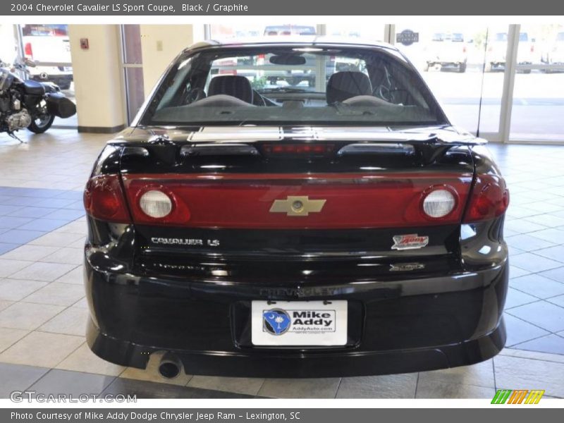 Black / Graphite 2004 Chevrolet Cavalier LS Sport Coupe