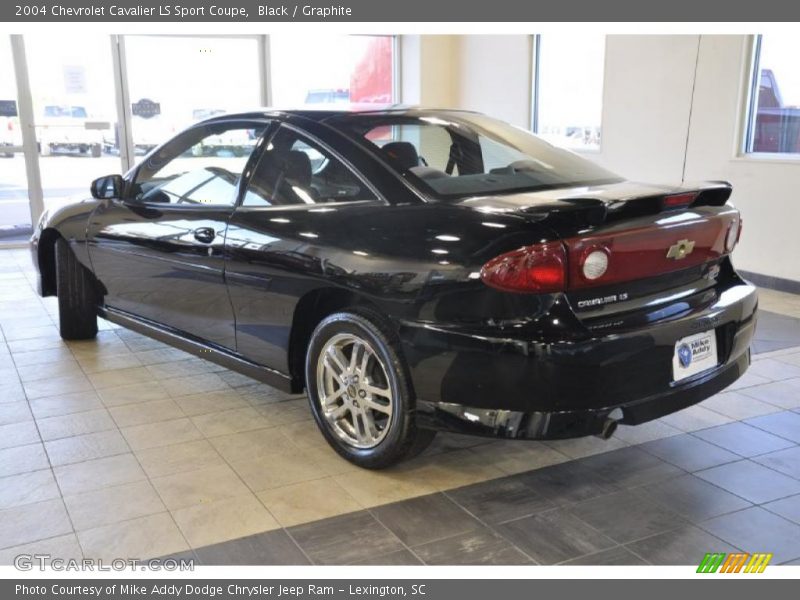 Black / Graphite 2004 Chevrolet Cavalier LS Sport Coupe