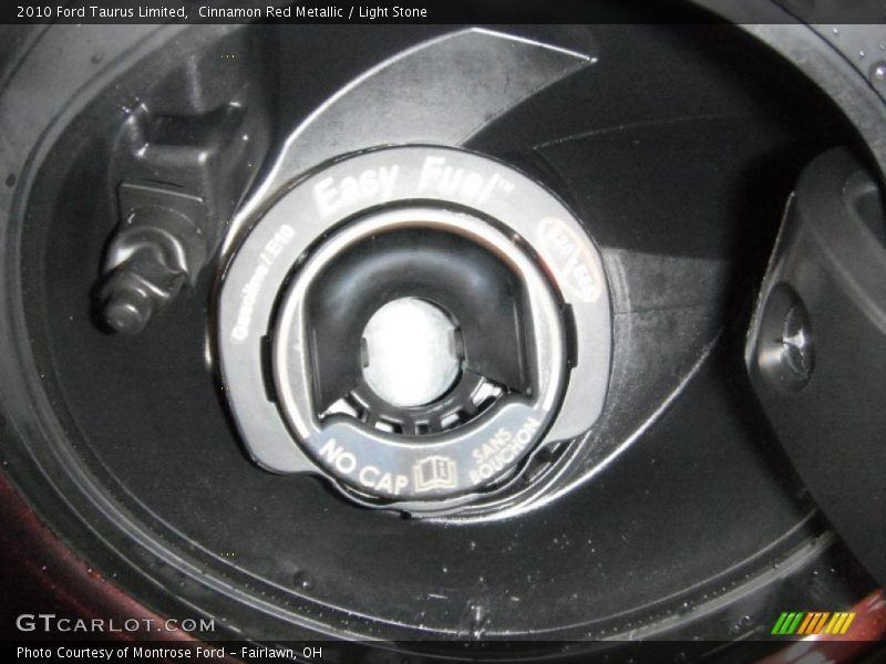 Cinnamon Red Metallic / Light Stone 2010 Ford Taurus Limited