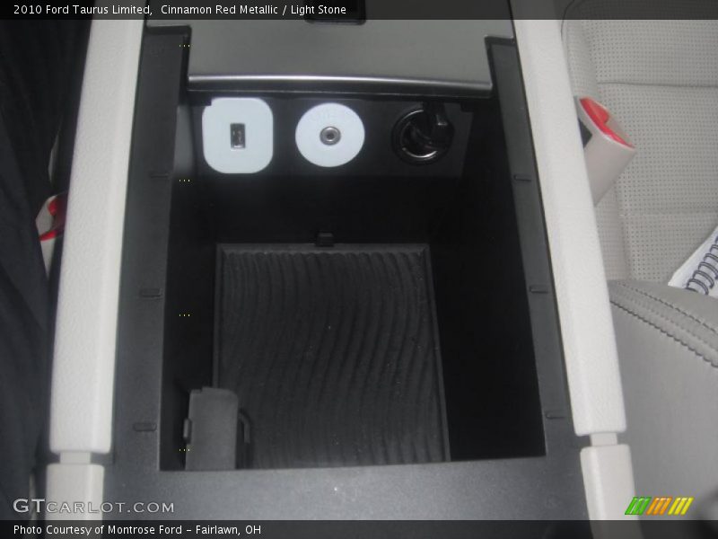Cinnamon Red Metallic / Light Stone 2010 Ford Taurus Limited