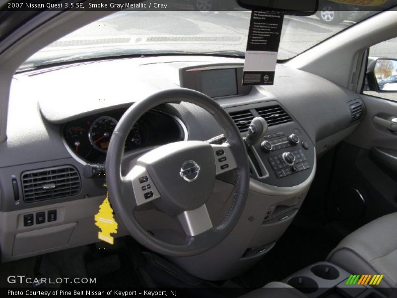 Smoke Gray Metallic / Gray 2007 Nissan Quest 3.5 SE