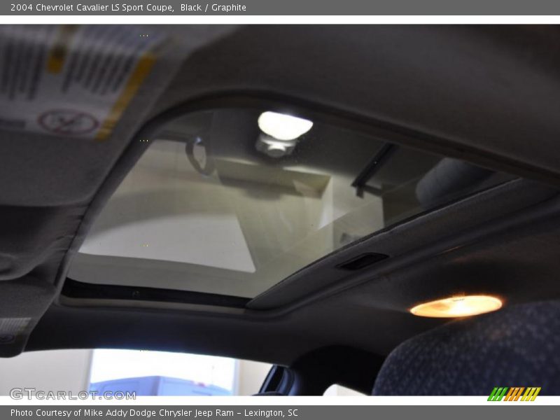 Black / Graphite 2004 Chevrolet Cavalier LS Sport Coupe