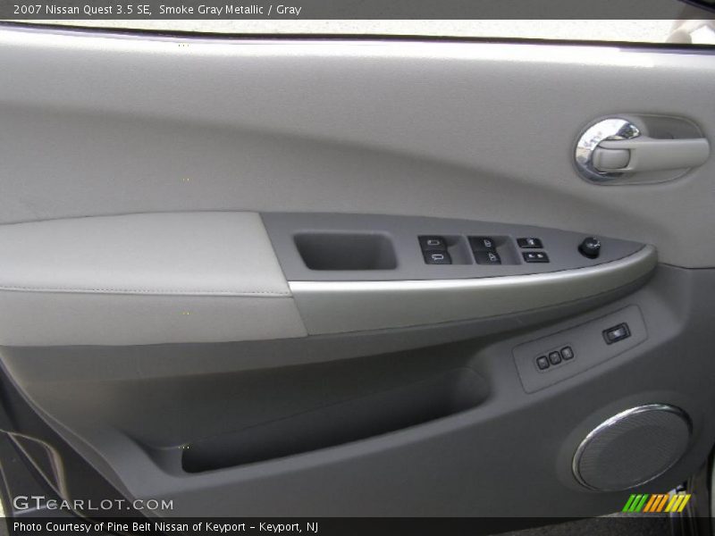 Smoke Gray Metallic / Gray 2007 Nissan Quest 3.5 SE