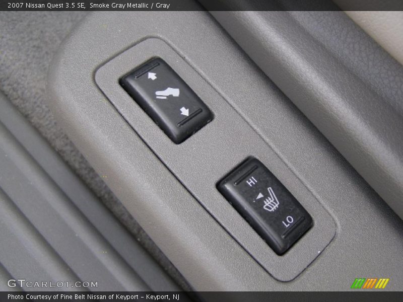 Smoke Gray Metallic / Gray 2007 Nissan Quest 3.5 SE