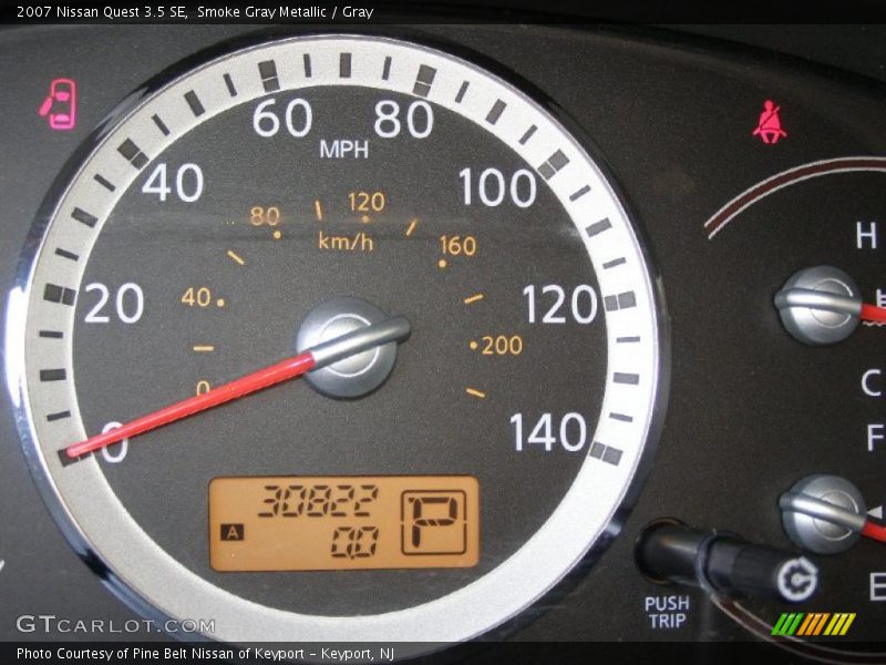 Smoke Gray Metallic / Gray 2007 Nissan Quest 3.5 SE